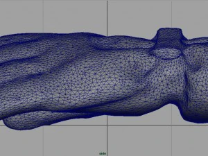 ski gloves 2 3D Model