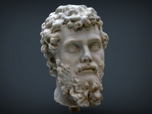 septimius severus bust 3D Model