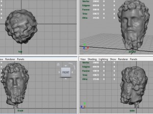 septimius severus bust 3D Model
