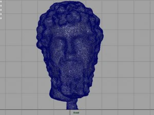 popiersie Septymiusza Sewera Model 3D