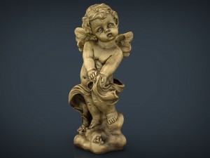 golden angel 3D Model