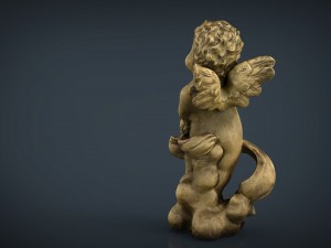 golden angel 3D Model