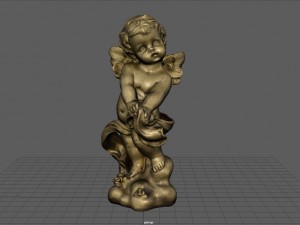 golden angel 3D Model