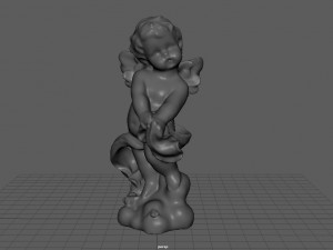 golden angel 3D Model