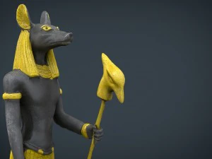 Anubis 3D मॉडल