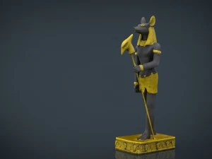 anubis 3D Model