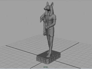 anubis 3D Model