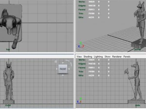 anubis 3D Model