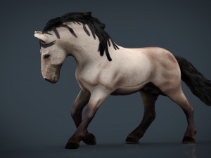 horse 3 3D Model