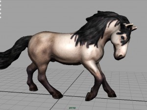 horse 3 3Dモデル