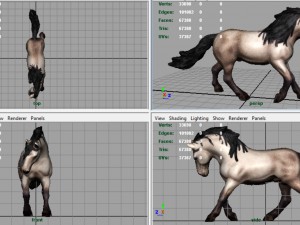 horse 3 3Dモデル