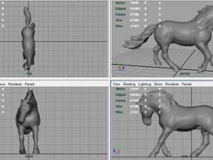 horse 3 3Dモデル