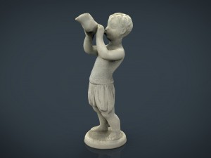 child statue 1 Model 3D