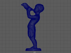 child statue 1 3D Model