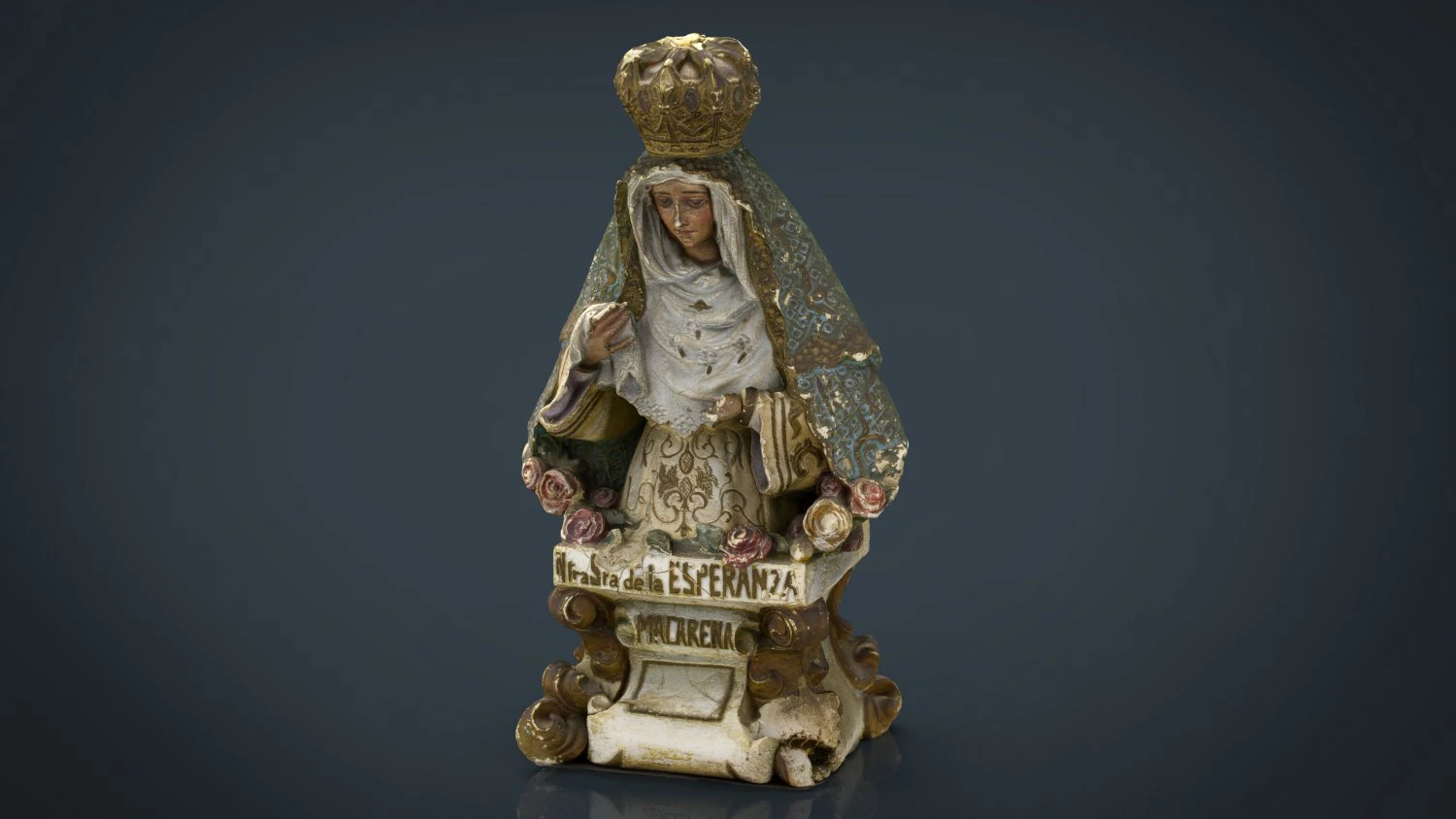 virgen de la macarena 3D Model .c4d .max .obj .3ds .fbx .stl .blend 