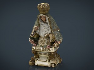 virgen de la macarena 3D-Modell