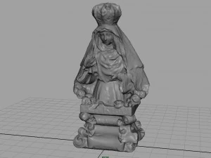 virgen de la macarena 3D Model