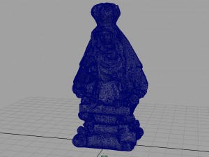 virgen de la macarena Model 3D
