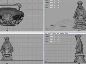 virgen de la macarena Model 3D