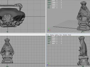 virgen de la macarena 3D Model