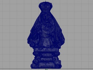 virgen de la macarena Model 3D