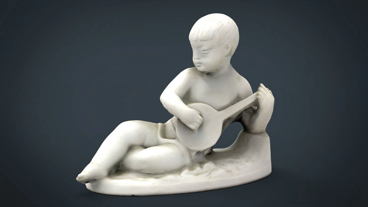 child statue 2 3D Model .c4d .max .obj .3ds .fbx .stl .blend 