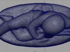 child statue 2 3D Model