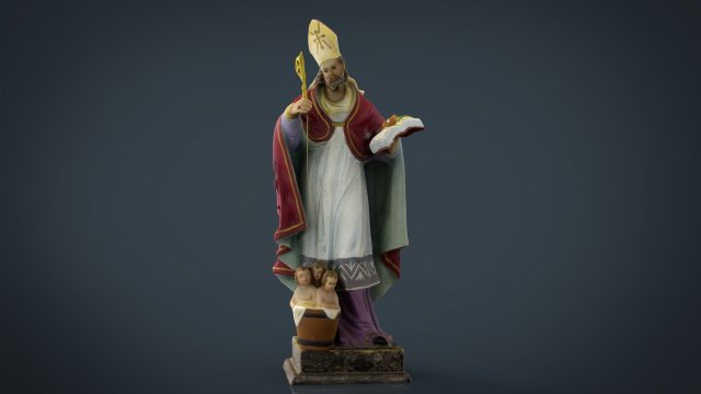saint george 3D Model .c4d .max .obj .3ds .fbx .stl .blend 