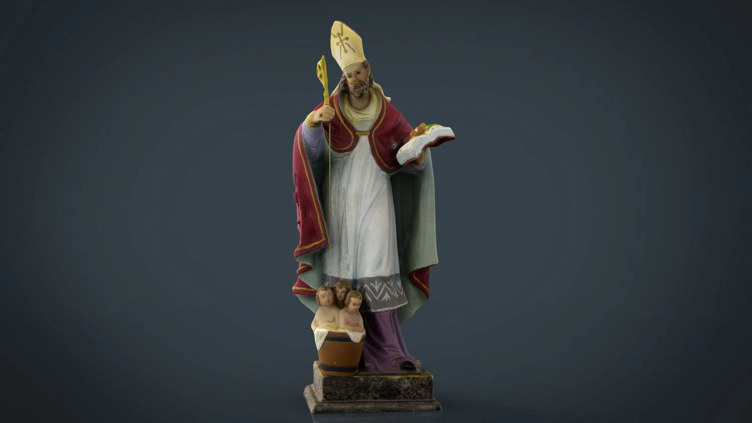 saint george 3D Model .c4d .max .obj .3ds .fbx .stl .blend