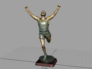 trofeo corridore Modello 3D
