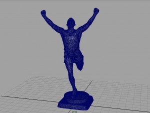 runner trophy 3D मॉडल