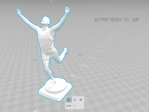 trofeo corridore Modello 3D