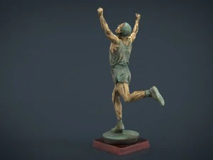 trofeo corridore Modello 3D