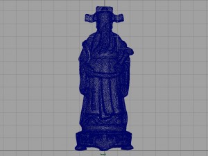 ancient chinese sculpture Modelo 3D
