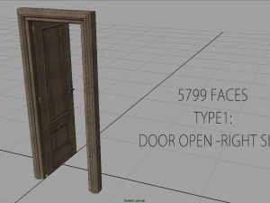 door 1 3D Model