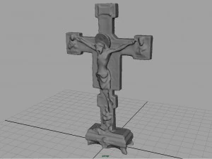 crucifix 3D Model