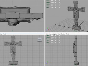 crucifix 3Dモデル
