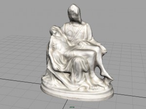 la pieta di michelangelo Modelo 3D
