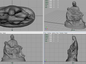la pieta di michelangelo Modelo 3D