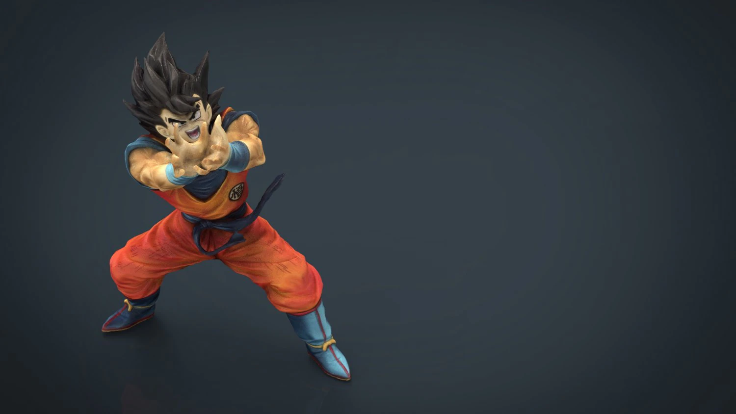 goku 3D Model .c4d .max .obj .3ds .fbx .stl .blend 