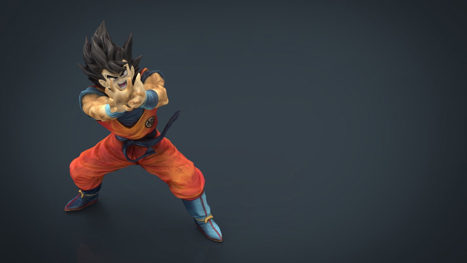 Goku 3d Model In Man 3dexport
