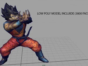 goku 3D Model