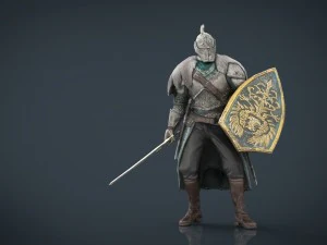 Фараам лицар 3D Модель