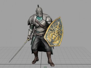 faraam knight Model 3D