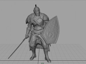 faraam knight Model 3D