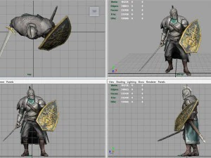 faraam knight 3D Model