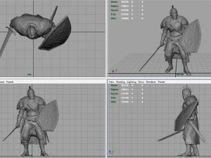 faraam knight 3D Model