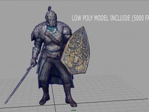 faraam knight 3D Model