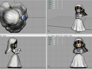 chi-chi bride 3D Model