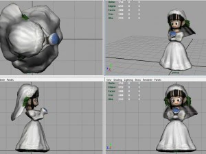 chi-chi bride 3D Model